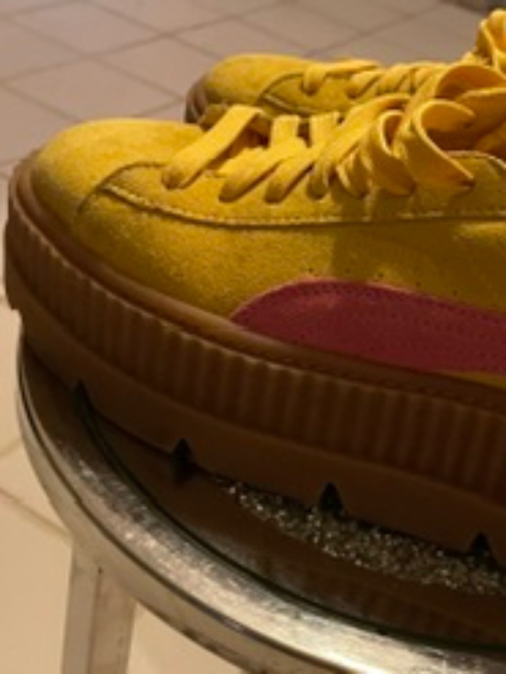 Rihanna’s FENTYXPUMA Creeper Platforms in premium suede (8.5) - Picture 3 of 15